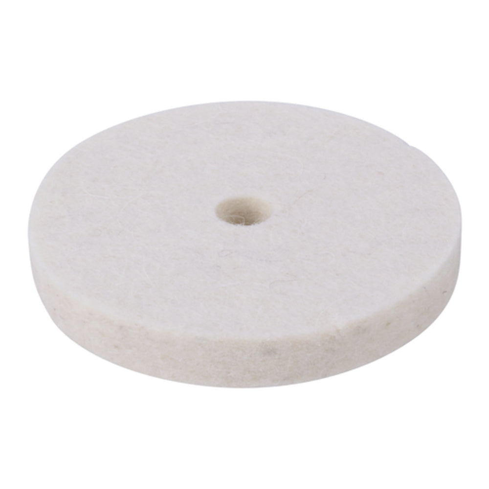 Wolfcraft - 1 Polierfilzscheibe Bohr=10mm ø75x10mm - 2130000