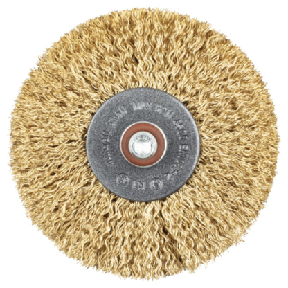 Wolfcraft - Holz-Struktur-Bürste, Ø 80 mm  - 2265000