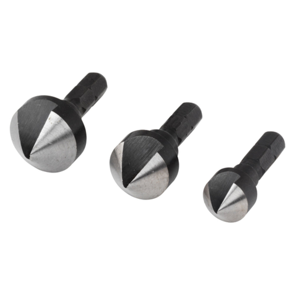 Wolfcraft - Senker-Set WS 3-tlg., Sechskant-Schaft - 2584000