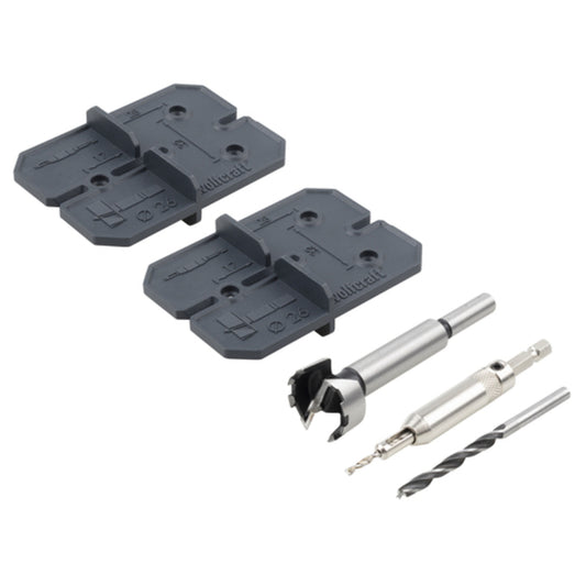 Wolfcraft - Scharnierloch-Set, Ø 26 mm, 5-tlg. - 4655000