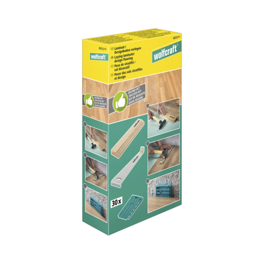 Wolfcraft - Geling-Set Laminat- und Designboden verlegen - 6975000