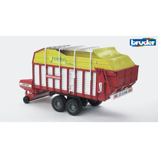Bruder - Pöttinger Jumbo 6600 Profiline Ladewagen - 2214