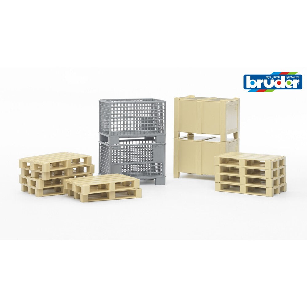Bruder - Zubehör: Logistik-Set  - 2415