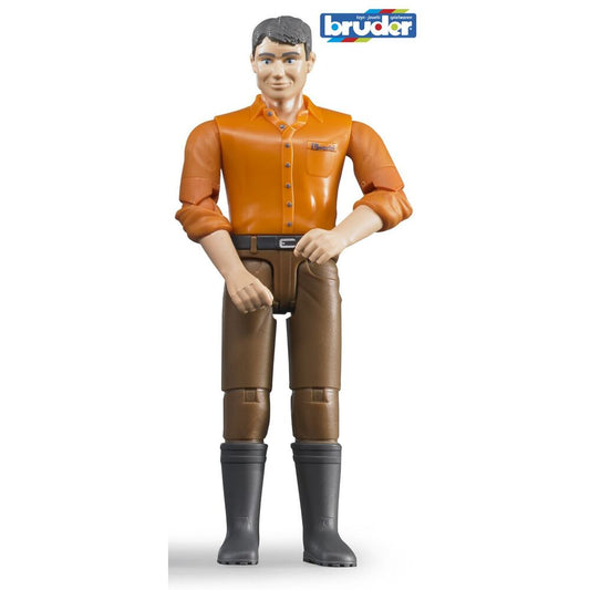 Bruder - Mann mit hellem Hauttyp und brauner Hose - 60007