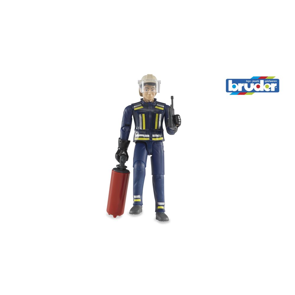 Bruder - Feuerwehrmann mit Zubehör  - 60100