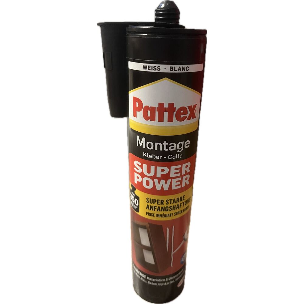 Henkel - Pattex Montage Super Power 370g Kartusche - PXS37