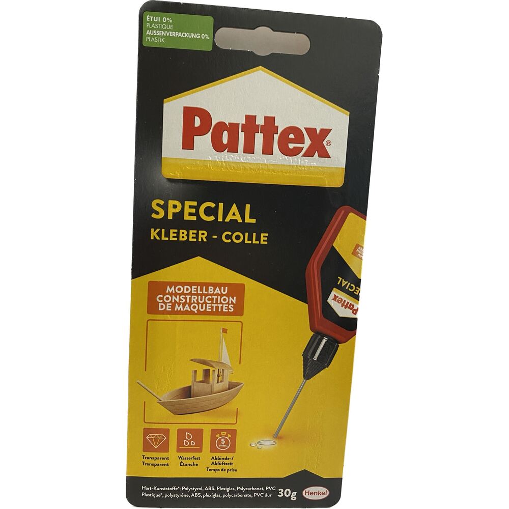 Henkel - Pattex Modellbau Plastik 30g  - PXSM1