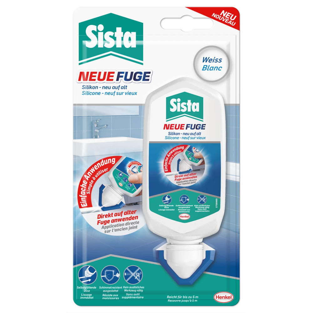 Henkel - Sista Neue Fuge weiß 80ml DE/CH für alle alten Fugen - SNFRW