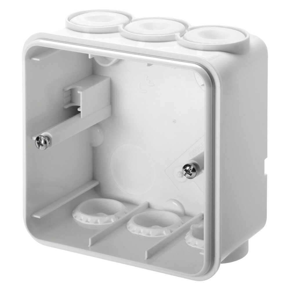 Gewiss - Aufputzdose für  Steckdose mit RCD und UP-RCD, IP44 - GW95527
