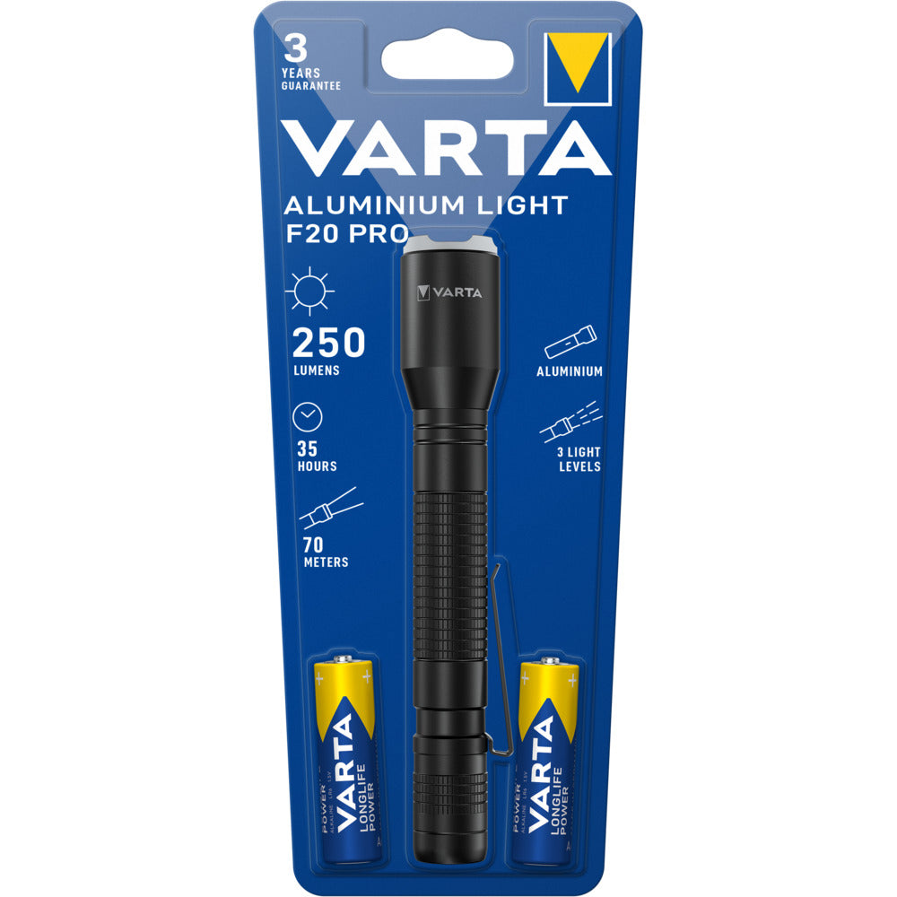 VARTA - Alu Taschenlampe Light F20 Pro - 16607101421