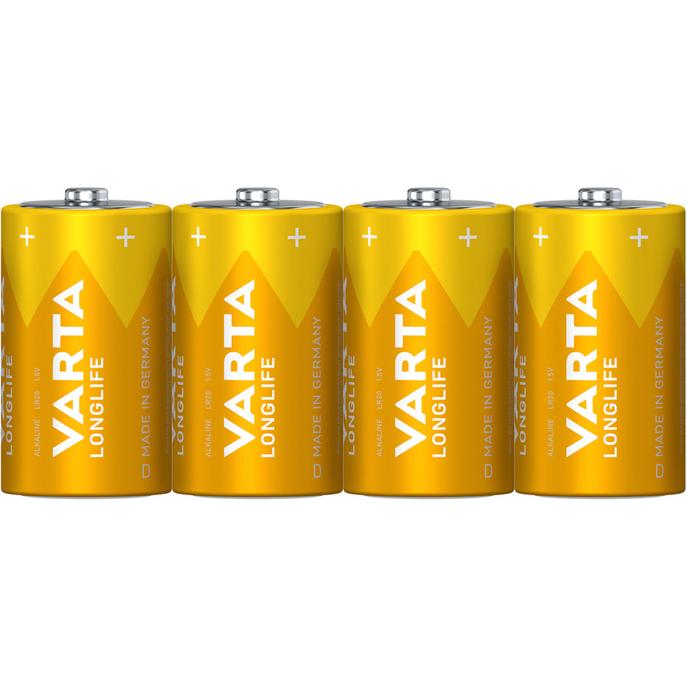 VARTA - Batterie LONGLIFE D Folie 4 - 4120101304