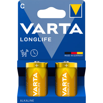 VARTA - Batterie LONGLIFE C Blister 2 - 4114101422