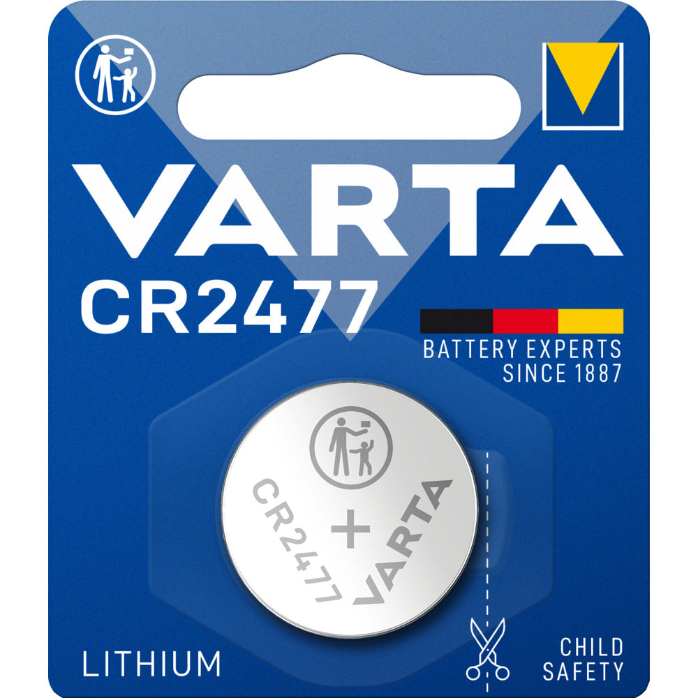 VARTA -  LITHIUM Coin CR2477 Blister 1 - 6477101401
