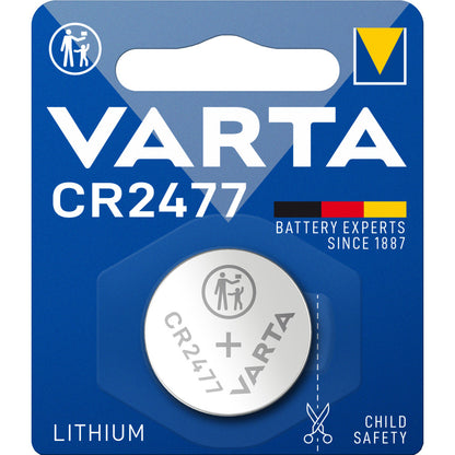 VARTA -  LITHIUM Coin CR2477 Blister 1 - 6477101401