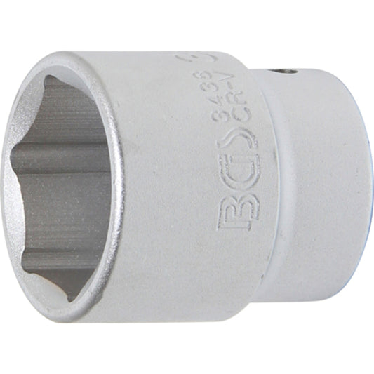 BGS - Steckschlüssel-Einsatz Sechskant | Antrieb Innenvierkant 20 mm (3/4") - SW 38 mm - 3438