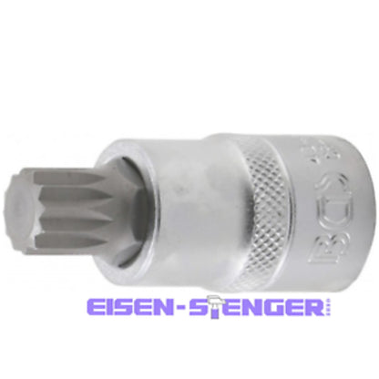 BGS - Bit-Einsatz | Länge 55 mm | 12,5 mm (1/2") | Innenvielzahn (für XZN) M14 | CV-Stahl - 4344