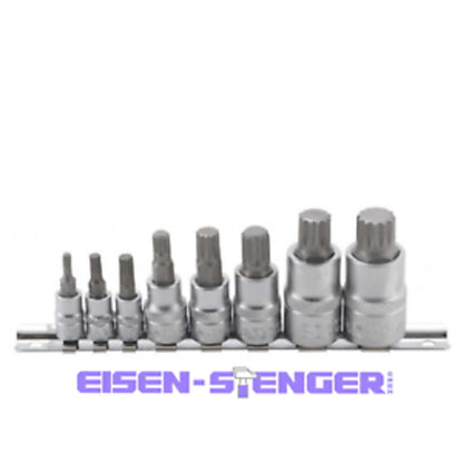 BGS - Bit-Einsatz-Satz | Innenvielzahn (für XZN) | M4 - M16 | 8-tlg. - 5105