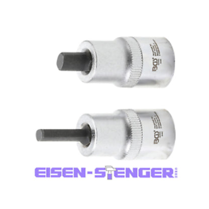 BGS - Spreiz-Einsatz-Satz für Federbeinklemmung | Antrieb Innenvierkant 12,5 mm (1/2") | 5 x 7 mm + 5,5 x 8,2 mm - 6455