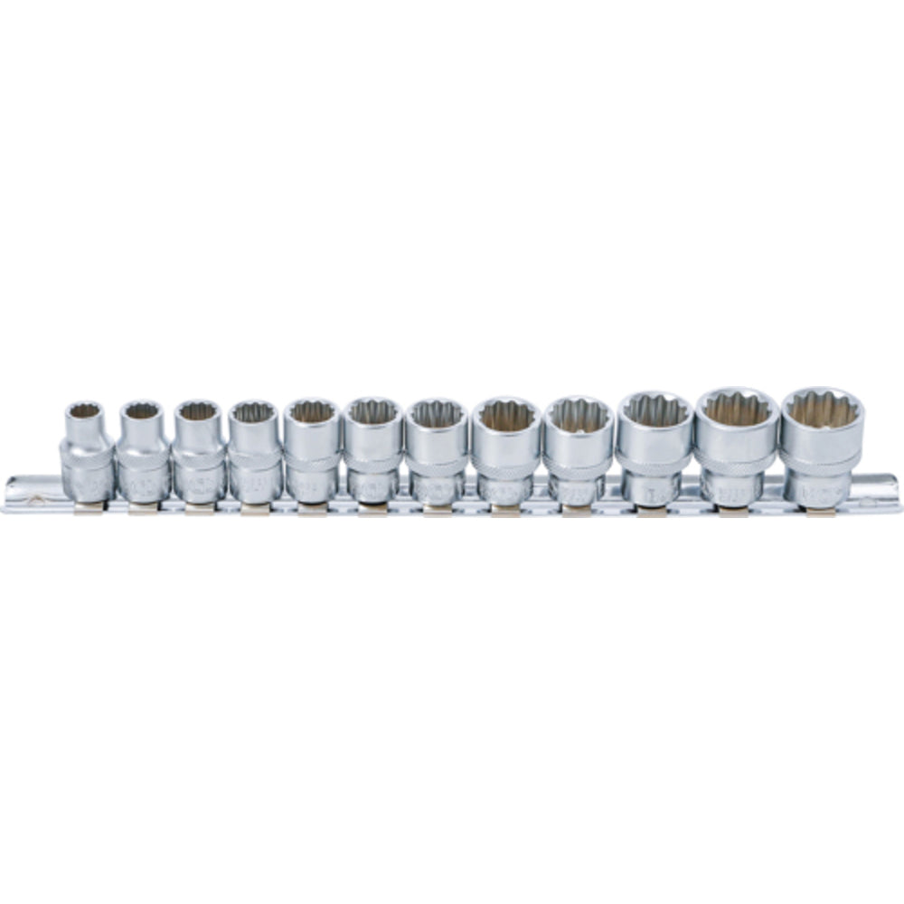 BGS - Steckschlüssel-Einsatz-Satz, Zwölfkant | Antrieb Innenvierkant 10 mm (3/8") - 9105
