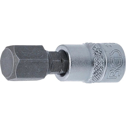 BGS - Bit-Einsatz | Antrieb Innenvierkant 6,3 mm (1/4") | Innensechskant 10 mm - 2161-10