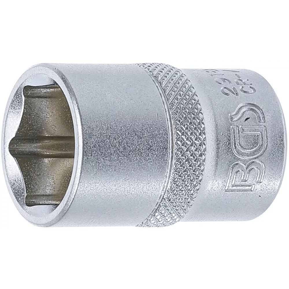 BGS - Steckschlüssel-Einsatz Sechskant | Antrieb Innenvierkant 12,5 mm (1/2") | SW 18 mm - 2918
