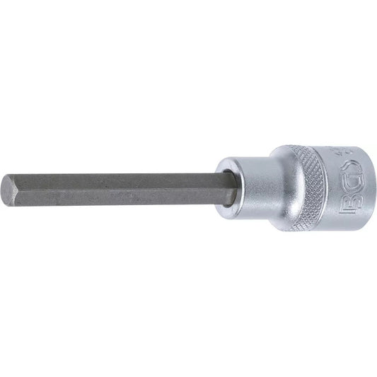 BGS - Bit-Einsatz | Länge 100 mm | Antrieb Innenvierkant 12,5 mm (1/2") | Innensechskant 7 mm - 4262