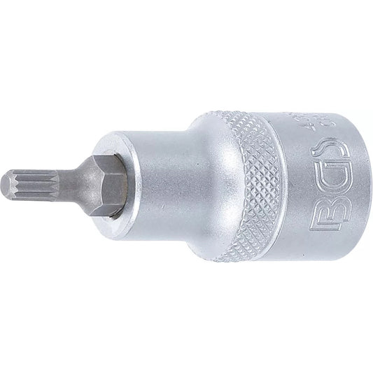 BGS - Bit-Einsatz | Antrieb Innenvierkant 12,5 mm (1/2") | Innenvielzahn (für XZN) M5 - 4350