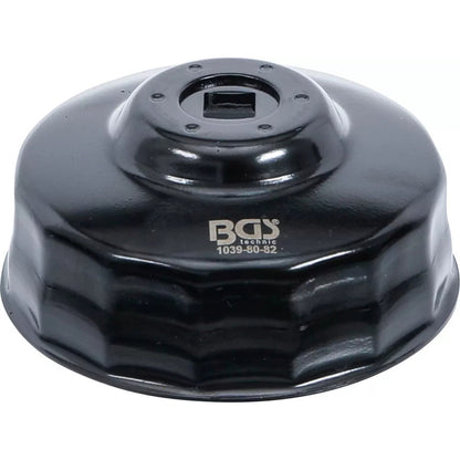 BGS - Ölfilterschlüssel | 15-kant | Ø 80 - 82 mm | für Honda, Mazda, Nissan, Subaru, Toyota - 1039-80-82