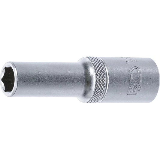 BGS - Steckschlüssel-Einsatz Sechskant, tief | Antrieb Innenvierkant 12,5 mm (1/2") | SW 11 mm - 10551