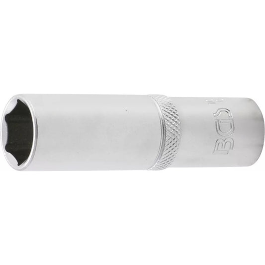 BGS - Steckschlüssel-Einsatz Sechskant, tief | Antrieb Innenvierkant 12,5 mm (1/2") | SW 16 mm - 10556