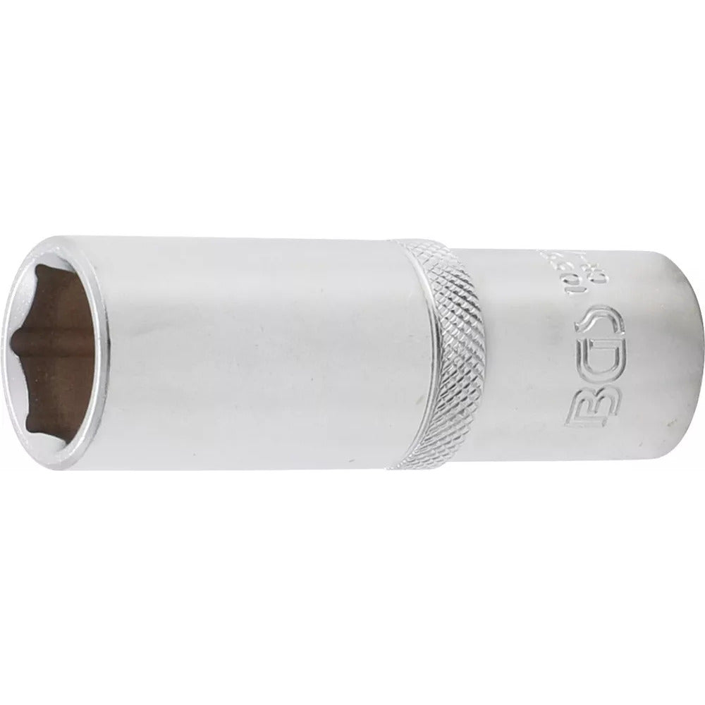 BGS - Steckschlüssel-Einsatz Sechskant, tief | Antrieb Innenvierkant 12,5 mm (1/2") | SW 18 mm - 10558