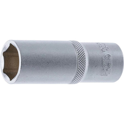 BGS - Steckschlüssel-Einsatz Sechskant, tief | Antrieb Innenvierkant 12,5 mm (1/2") | SW 20 mm - 10560