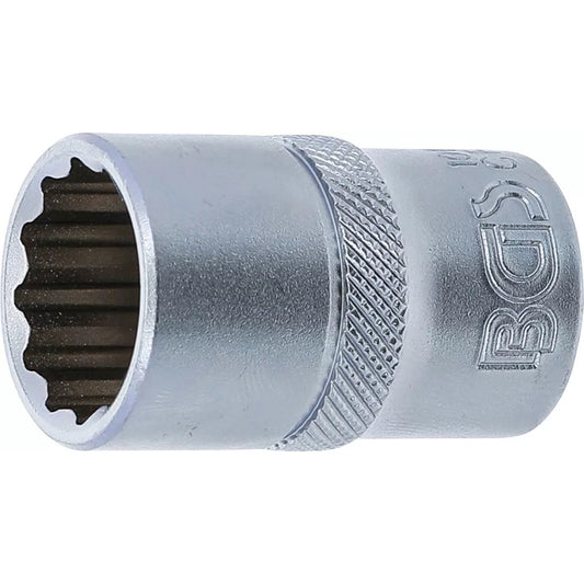 BGS - Steckschlüssel-Einsatz Zwölfkant | Antrieb Innenvierkant 12,5 mm (1/2") | SW 17 mm - 10637