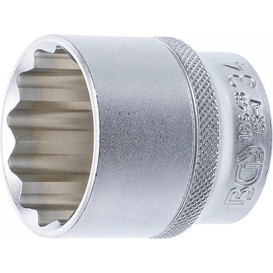 BGS - Steckschlüssel-Einsatz Zwölfkant | Antrieb Innenvierkant 12,5 mm (1/2") | SW 34 mm - 10648