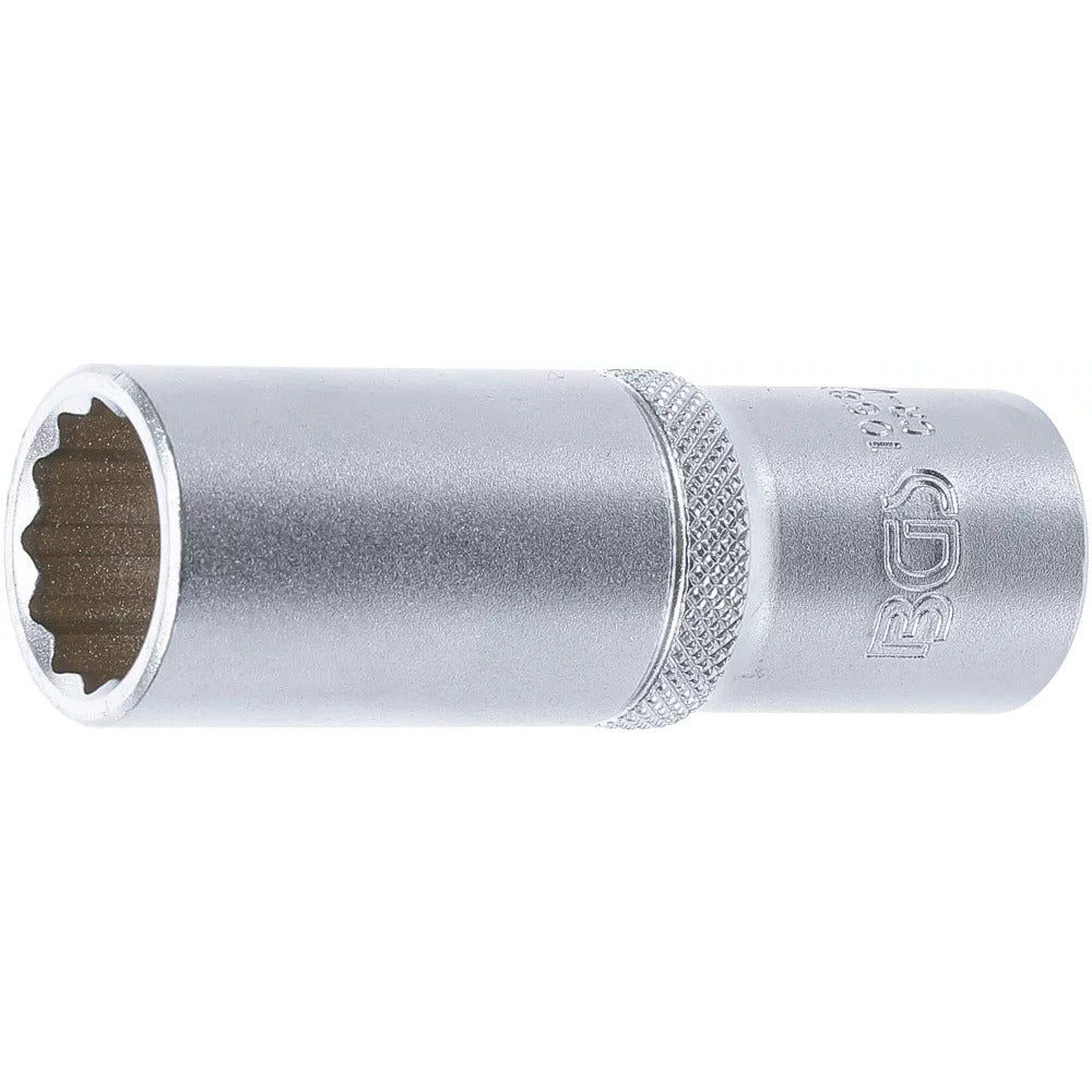 BGS - Steckschlüssel-Einsatz Zwölfkant, tief | Antrieb Innenvierkant 12,5 mm (1/2") | SW 18 mm - 10685