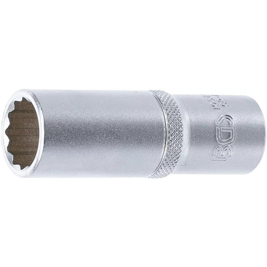 BGS - Steckschlüssel-Einsatz Zwölfkant, tief | Antrieb Innenvierkant 12,5 mm (1/2") | SW 18 mm - 10685