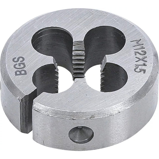 BGS - Gewindeschneideisen | M12 x 1,5 x 38 mm - 1900-M12X1.5-S