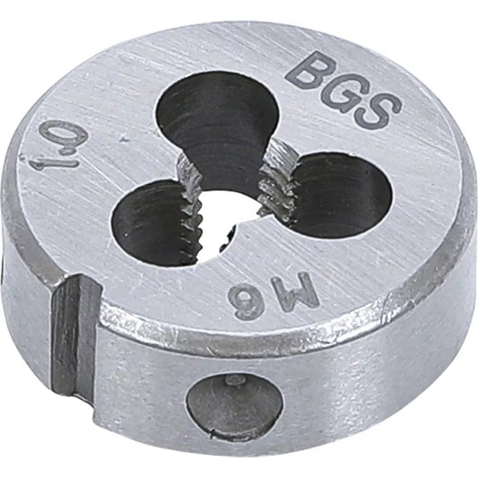 BGS - Gewindeschneideisen | M6 x 1,0 x 25 mm - 1900-M6X1.0-S
