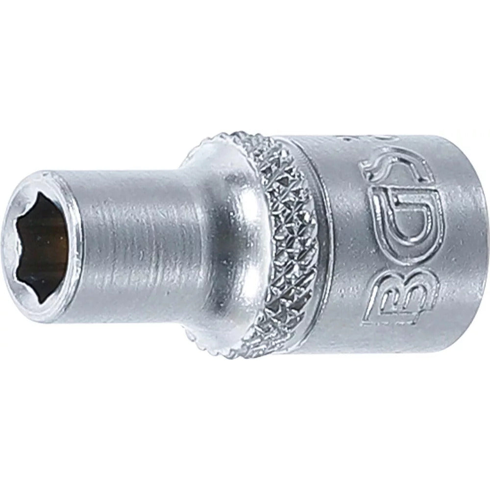 BGS - Steckschlüssel-Einsatz Sechskant | Antrieb Innenvierkant 6,3 mm (1/4") | SW 5 mm - 2476
