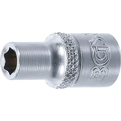 BGS - Steckschlüssel-Einsatz Sechskant | Antrieb Innenvierkant 6,3 mm (1/4") | SW 5 mm - 2476