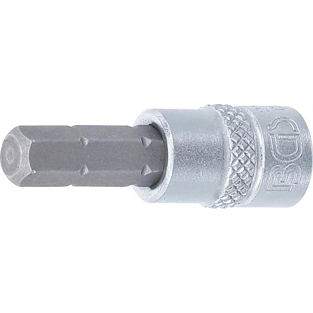 BGS - Bit-Einsatz | Antrieb Innenvierkant 6,3 mm (1/4") | Innensechskant 6 mm - 2500