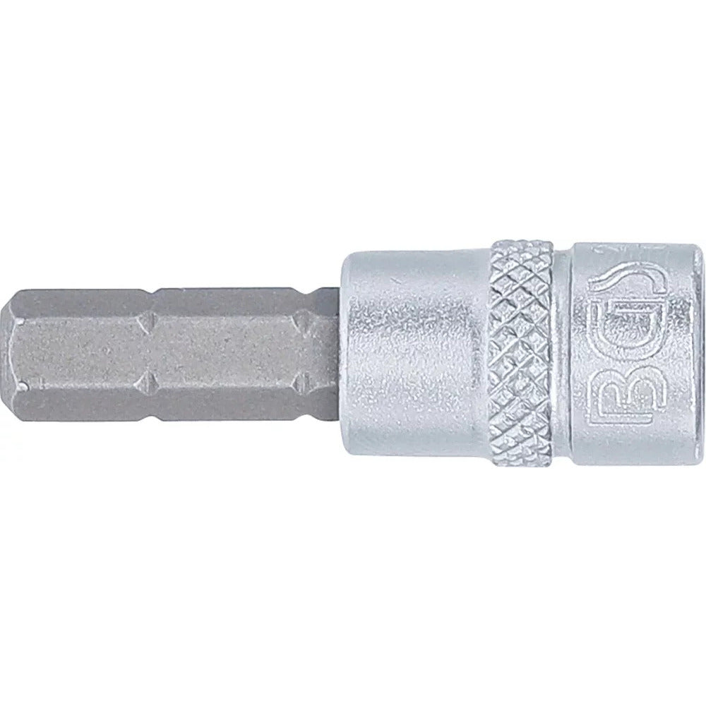 BGS - Bit-Einsatz | Antrieb Innenvierkant 6,3 mm (1/4") | Innensechskant 6 mm - 2500