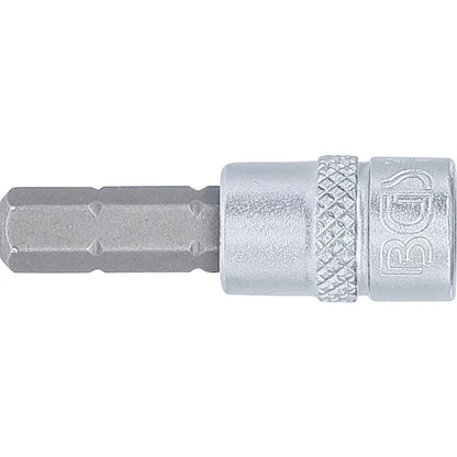 BGS - Bit-Einsatz | Antrieb Innenvierkant 6,3 mm (1/4") | Innensechskant 6 mm - 2500