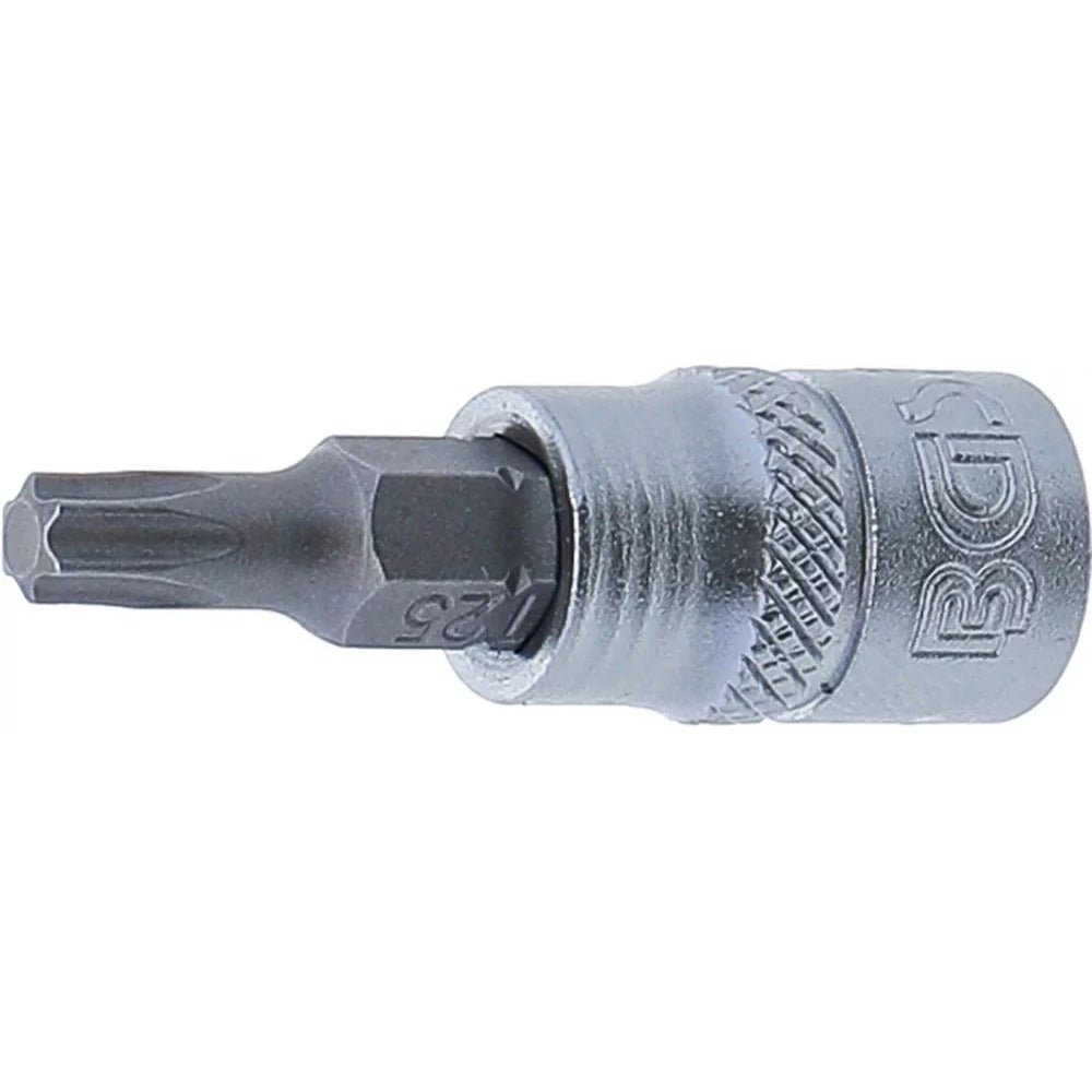 BGS - Bit-Einsatz | Antrieb Innenvierkant 6,3 mm (1/4") | T-Profil (für Torx) T25 - 2593