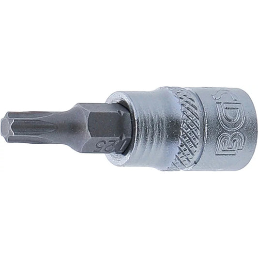 BGS - Bit-Einsatz | Antrieb Innenvierkant 6,3 mm (1/4") | T-Profil (für Torx) T25 - 2593