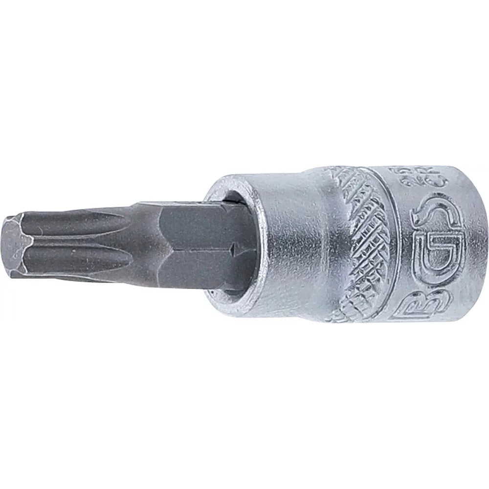 BGS - Bit-Einsatz | Antrieb Innenvierkant 6,3 mm (1/4") | T-Profil (für Torx) T30 - 2595