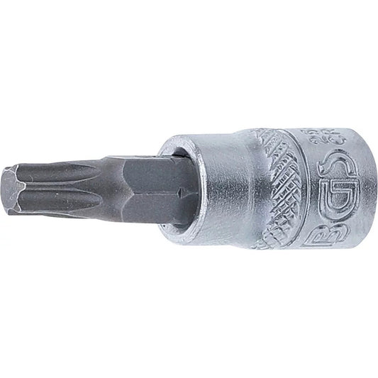 BGS - Bit-Einsatz | Antrieb Innenvierkant 6,3 mm (1/4") | T-Profil (für Torx) T30 - 2595