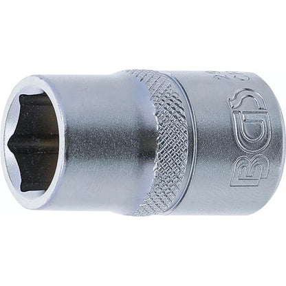 BGS - Steckschlüssel-Einsatz Sechskant | Antrieb Innenvierkant 12,5 mm (1/2") | SW 14 mm - 2914