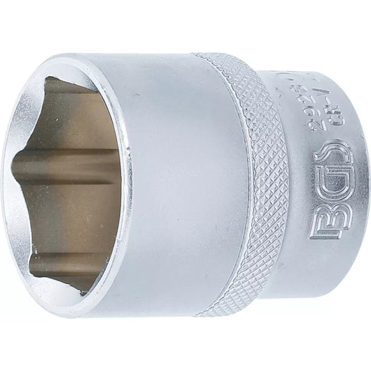 BGS - Steckschlüssel-Einsatz Sechskant | Antrieb Innenvierkant 12,5 mm (1/2") | SW 32 mm - 2932