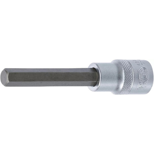 BGS - Bit-Einsatz | Länge 100 mm | Antrieb Innenvierkant 12,5 mm (1/2") | Innensechskant 10 mm - 4264